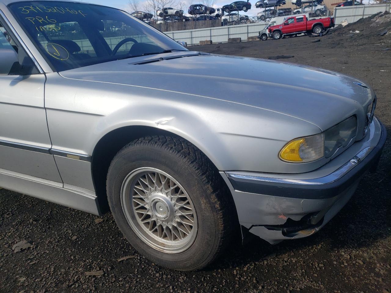 Photo 9 from auction – 2001 BMW 740 IL with VIN WBAGH83481DP22540
