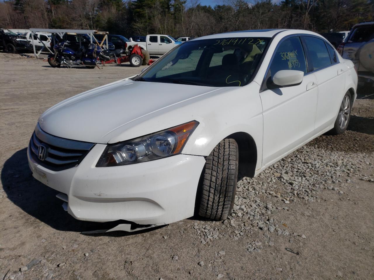 Photo 2 from auction – 2012 HONDA ACCORD EX with VIN 1HGCP2F76CA117770