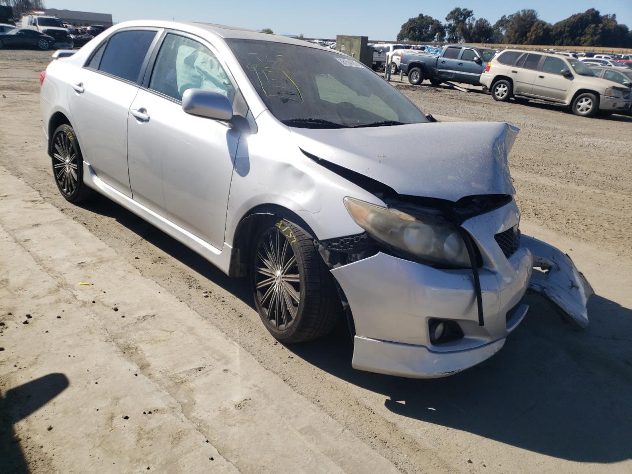 TOYOTA COROLLA BA 2009 with VIN 1NXBU40E99Z016683 - Photo from auction
