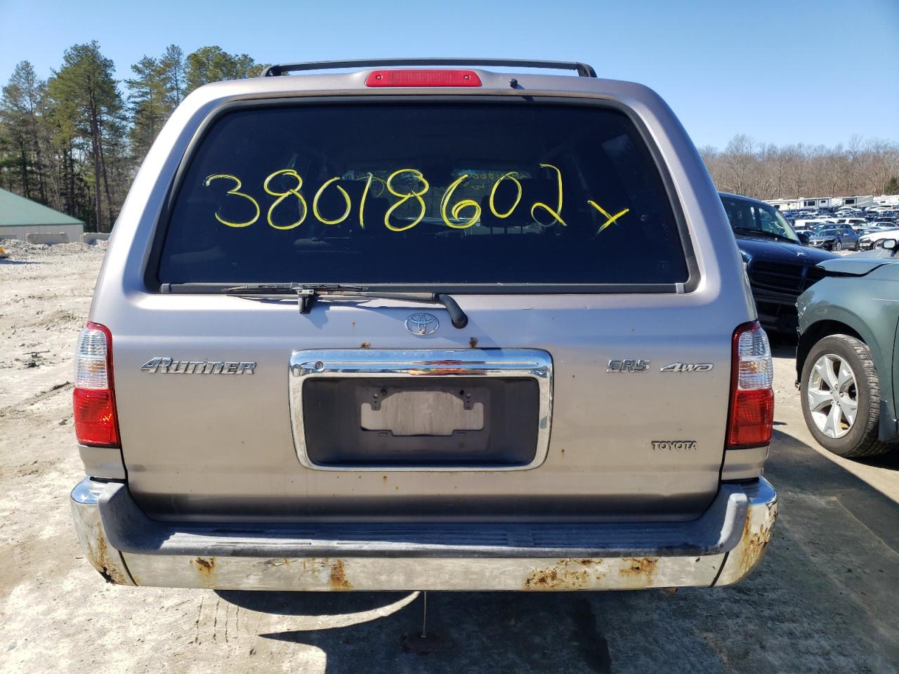 Photo 9 from auction – 2002 TOYOTA 4RUNNER SR with VIN JT3HN86R520366035