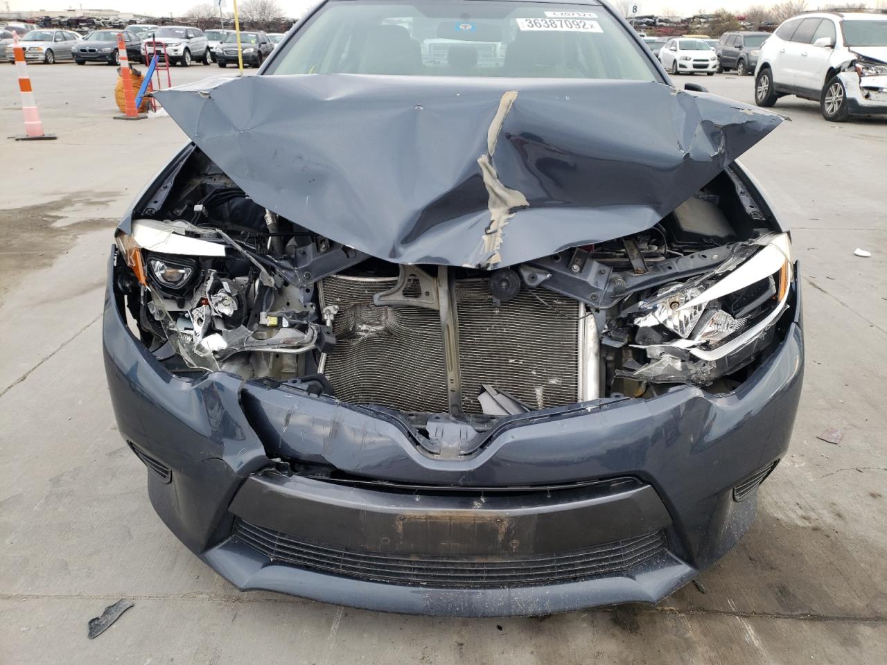 Photo 9 from auction – 2016 TOYOTA COROLLA L with VIN 5YFBURHE7GP562298