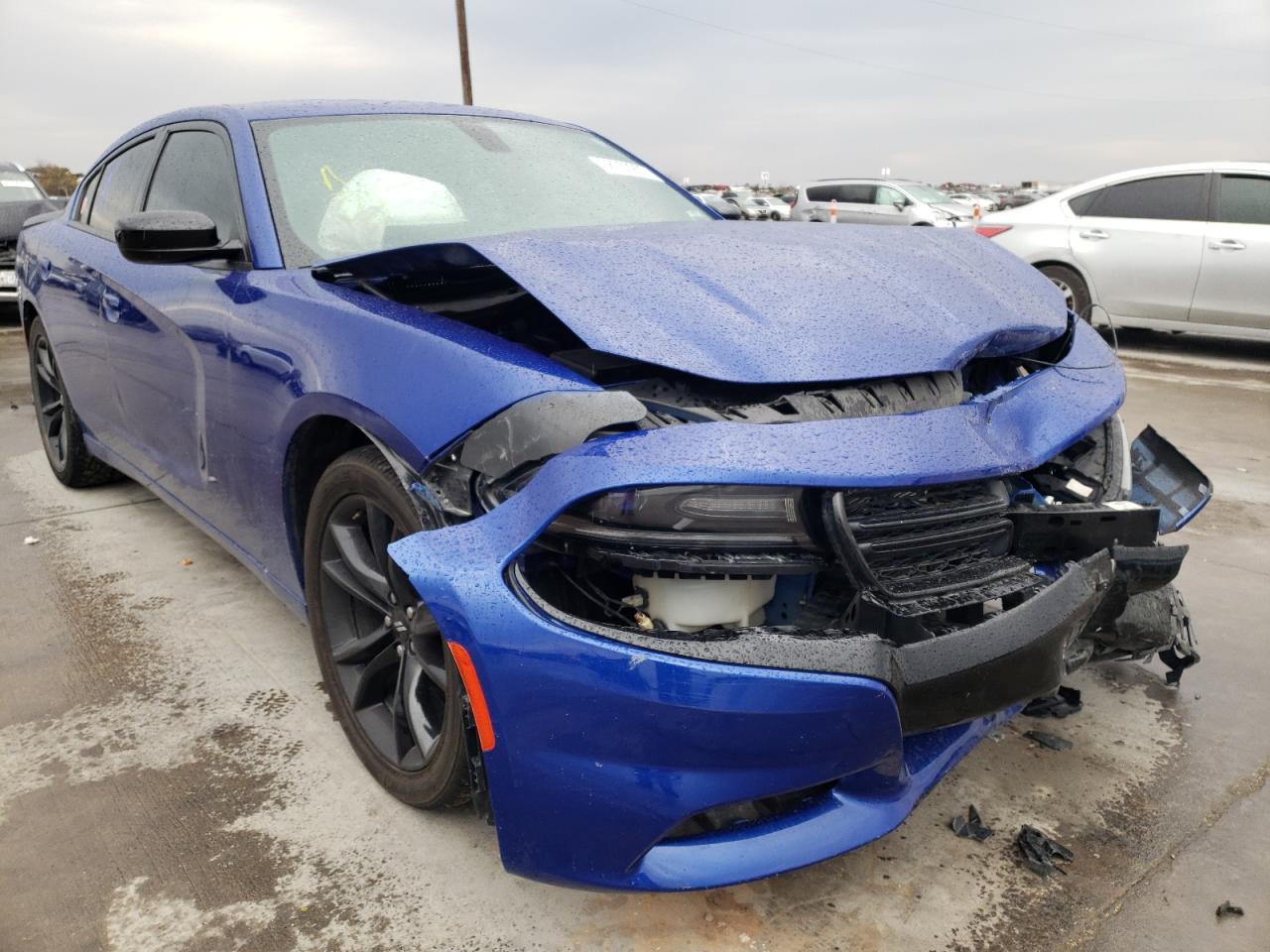 DODGE CHARGER SX 2018 with VIN 2C3CDXBG1JH312625 - Photo from auction