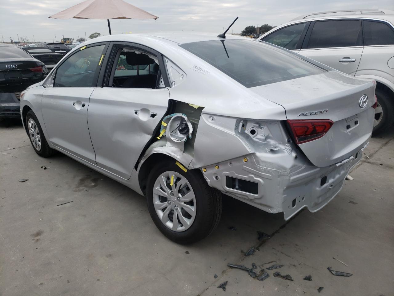 Photo 3 from auction – 2022 HYUNDAI ACCENT SE with VIN 3KPC24A61NE161313