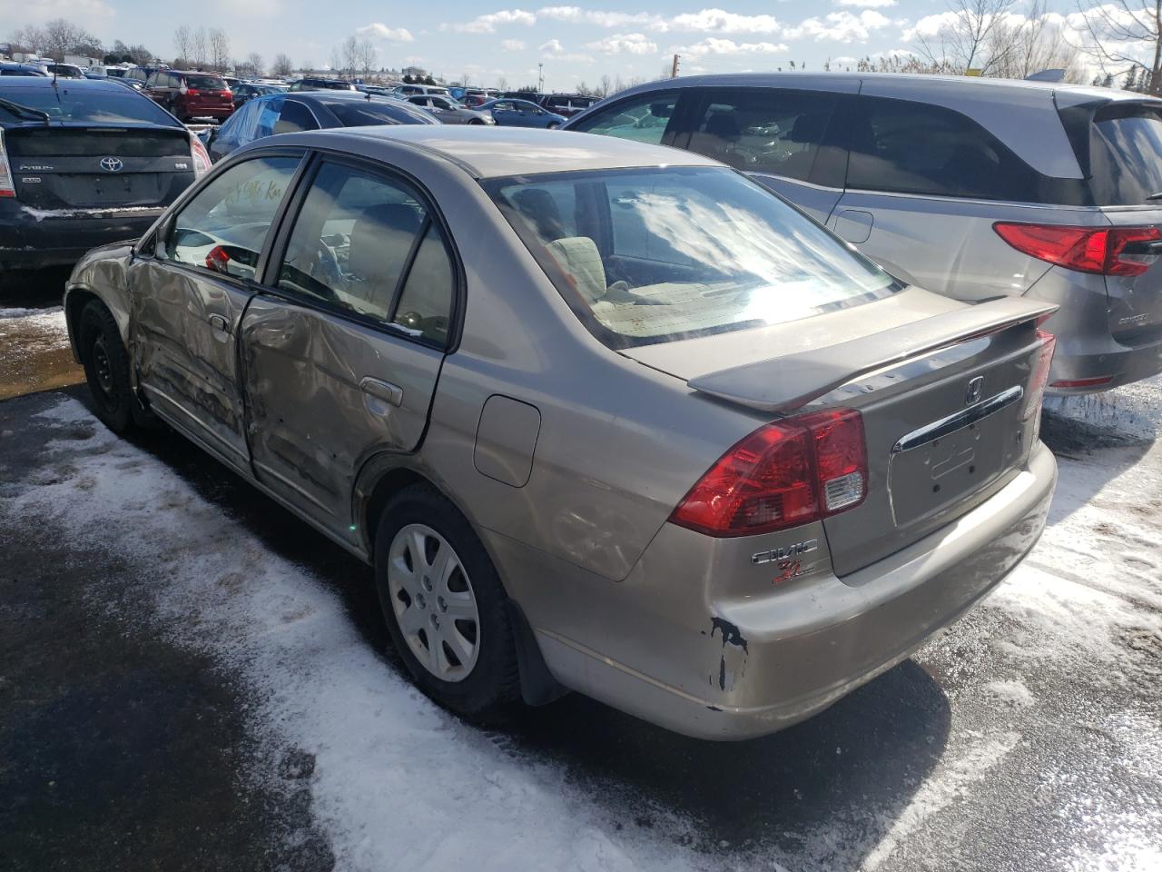 Photo 3 from auction – 2003 HONDA CIVIC LX with VIN 2HGES16613H948622