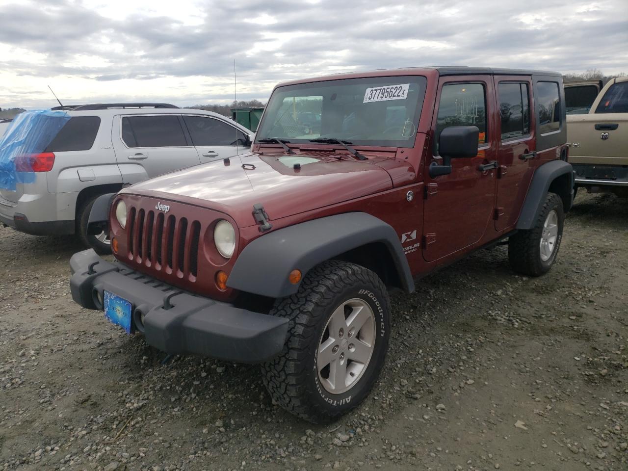 Photo 2 from auction – 2008 JEEP WRANGLER U with VIN 1J4GA39148L563193