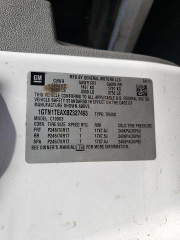 Photo 10 from auction – 2011 GMC SIERRA C15 with VIN 1GTN1TEAXBZ327493