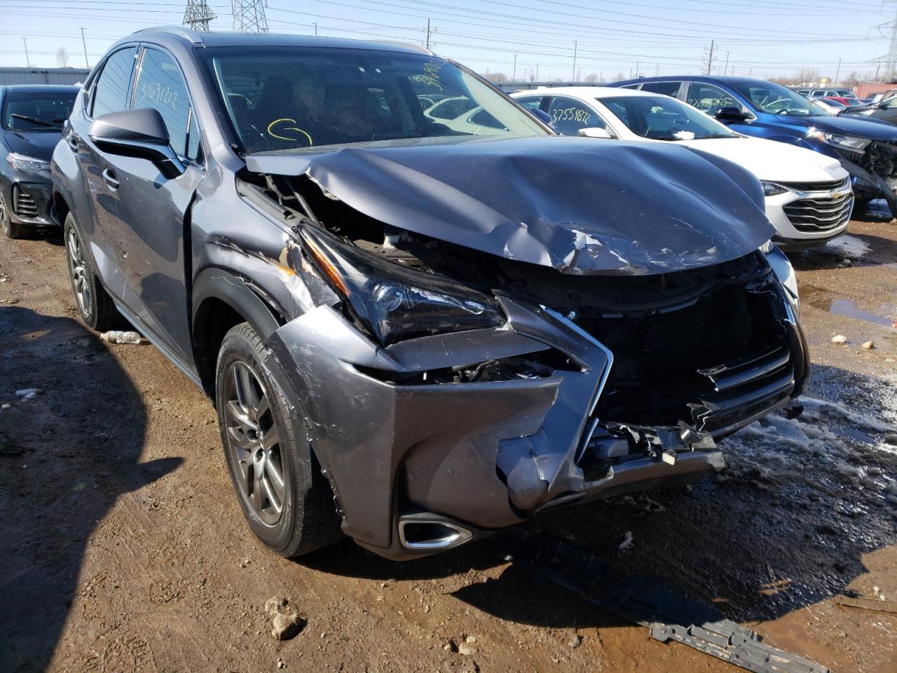Photo 1 from auction – 2015 LEXUS NX 200T with VIN JTJBARBZ9F2007318
