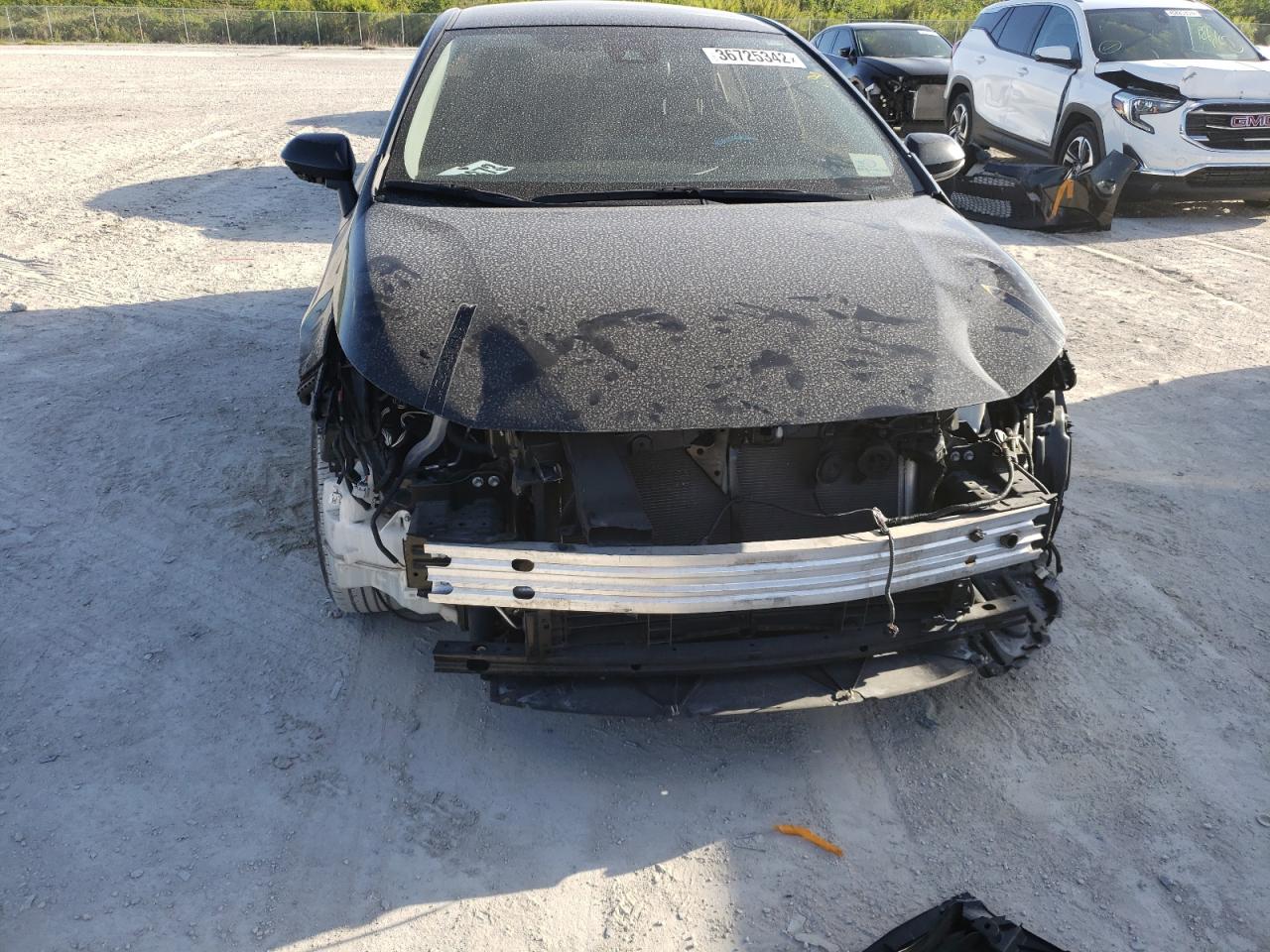 Photo 9 from auction – 2020 TOYOTA COROLLA LE with VIN JTDEBRBE2LJ007446