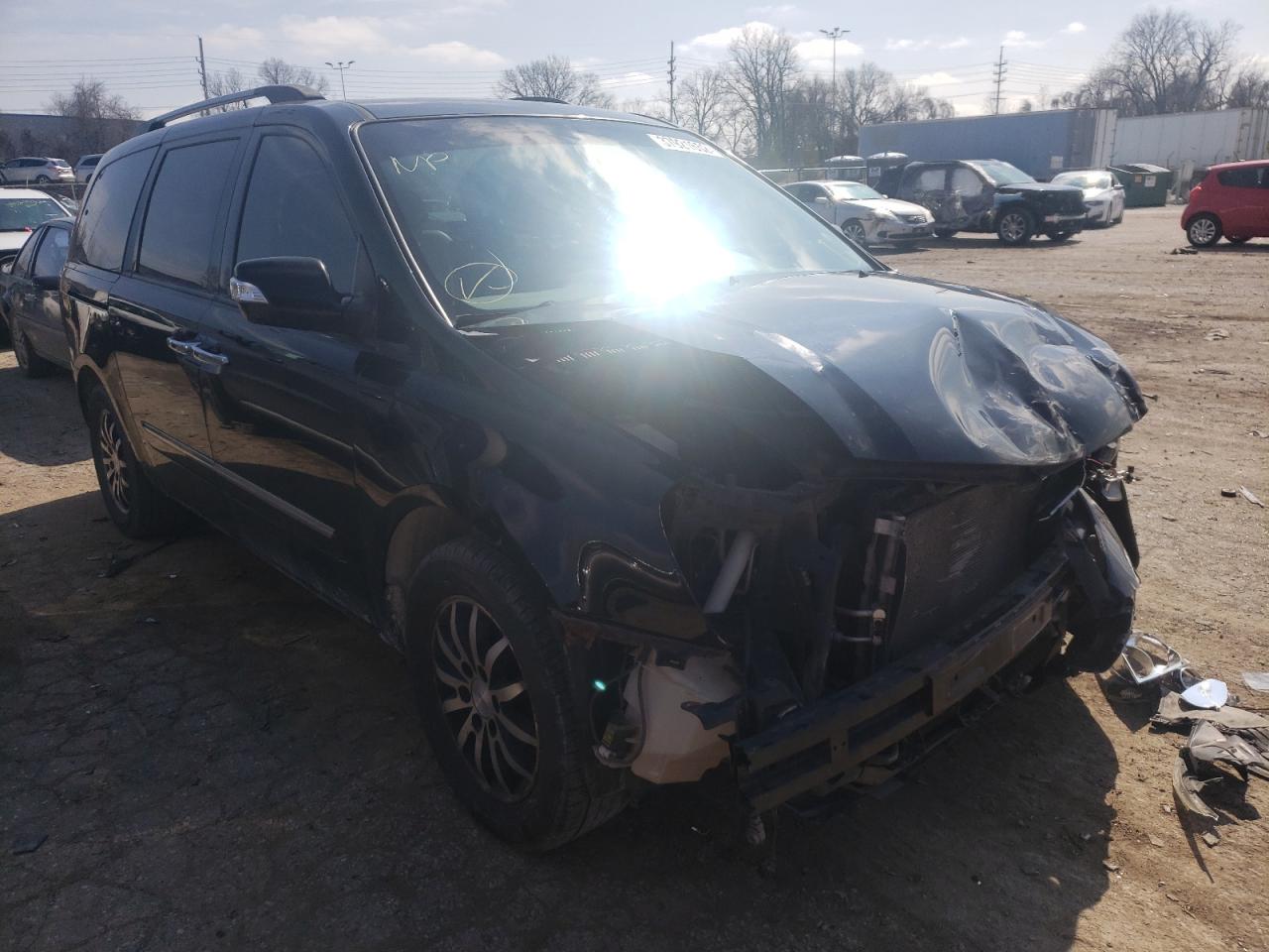 KIA SEDONA EX 2012 with VIN KNDMH4C72C6419785 - Photo from auction