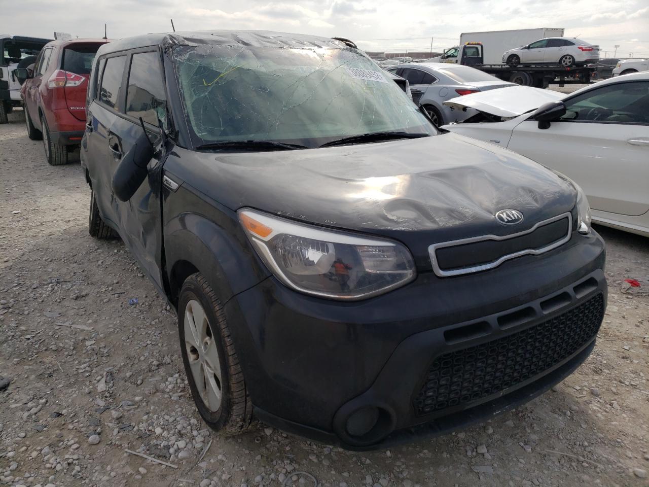 KIA SOUL 2016 with VIN KNDJN2A26G7356620 - Photo from auction