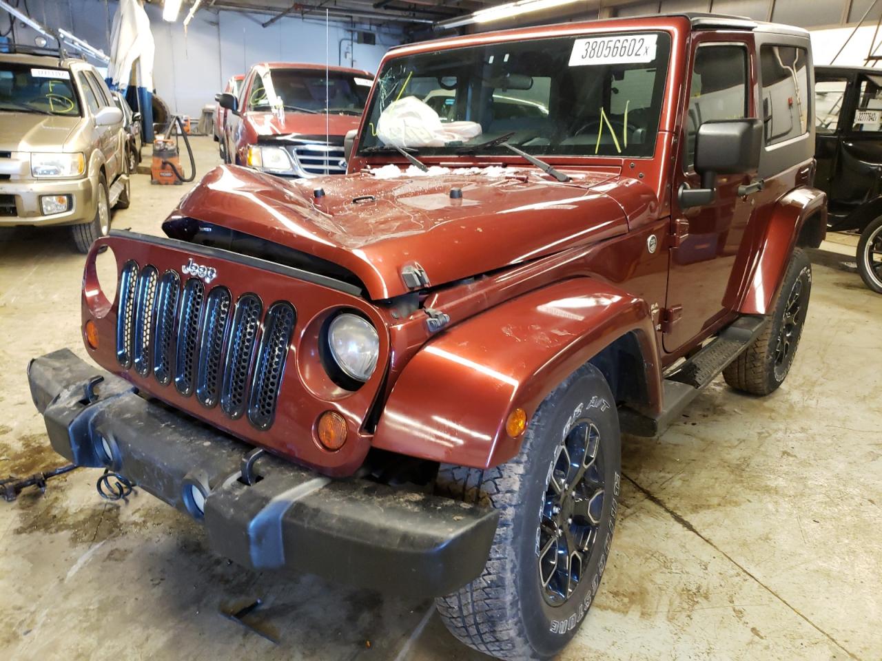 Photo 2 from auction – 2008 JEEP WRANGLER S with VIN 1J4FA54108L606068