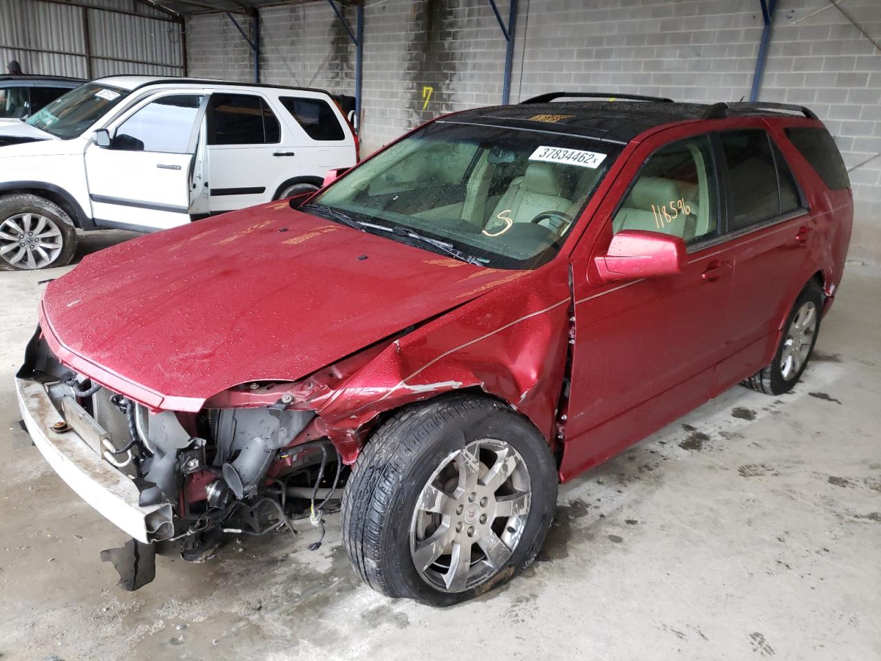 Photo 2 from auction – 2008 CADILLAC SRX with VIN 1GYEE637380104992