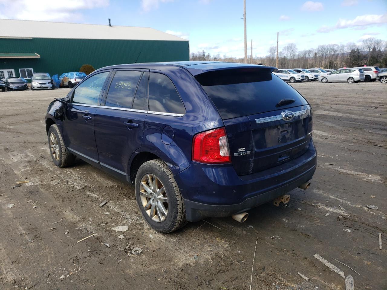 Photo 3 from auction – 2011 FORD EDGE LIMIT with VIN 2FMDK4KC0BBA06243
