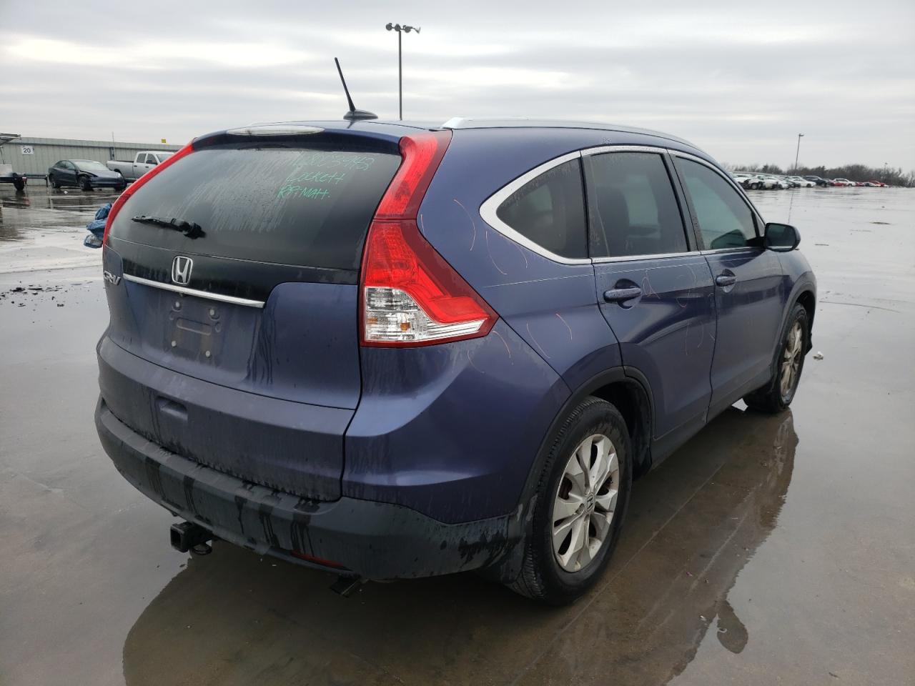 Photo 4 from auction – 2013 HONDA CR-V EXL with VIN 2HKRM3H77DH501104