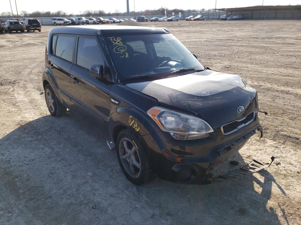 KIA SOUL 2013 with VIN KNDJT2A5XD7596796 - Photo from auction
