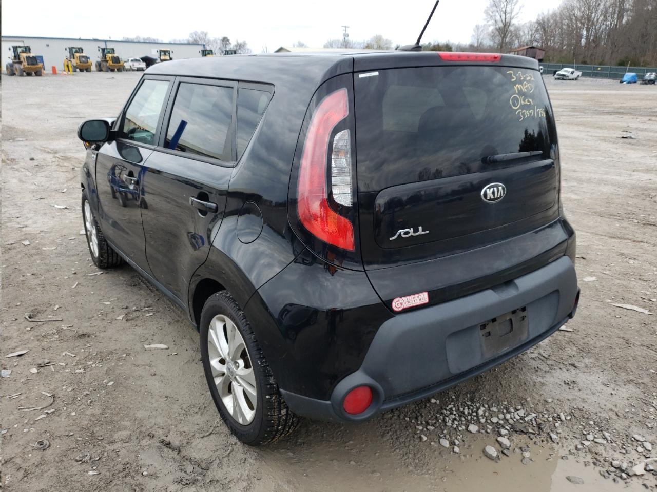 Photo 3 from auction – 2015 KIA SOUL + with VIN KNDJP3A59F7172071