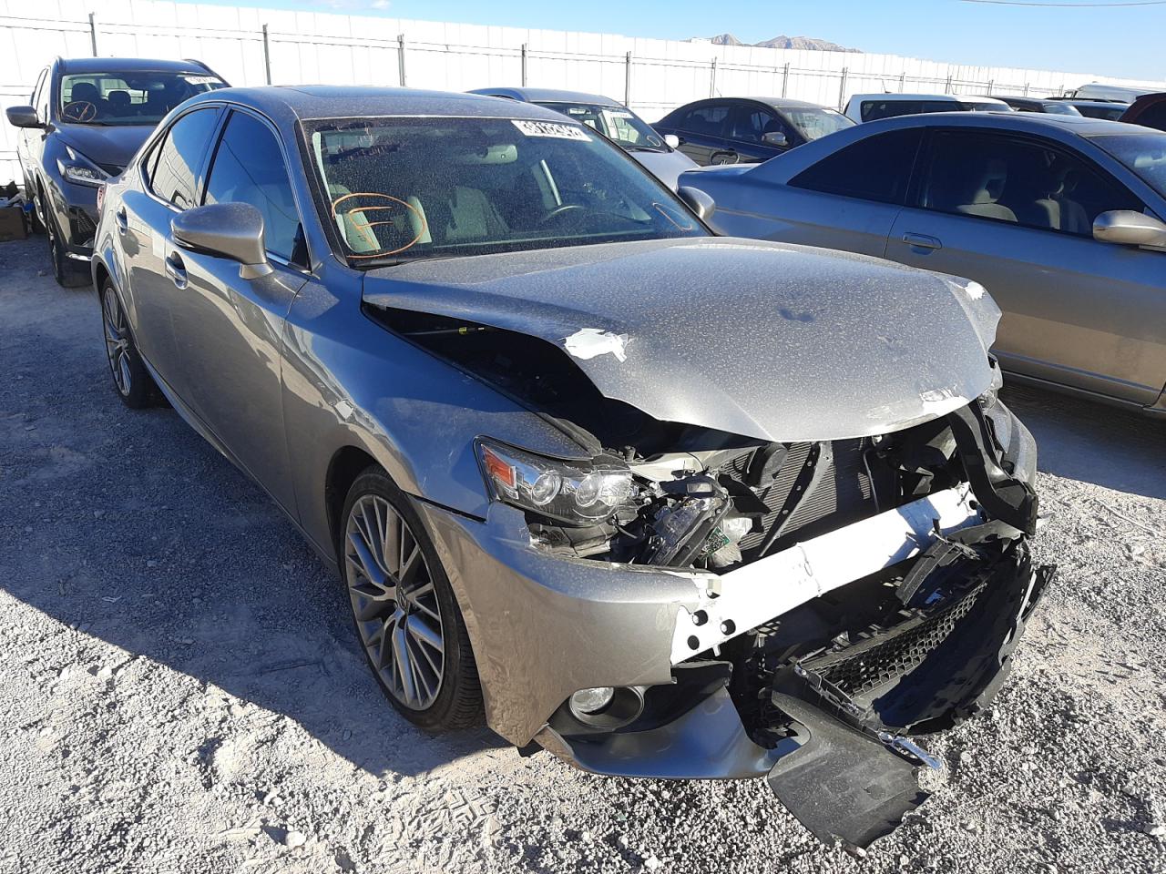 LEXUS IS 250 2014 with VIN JTHBF1D29E5019325 - Photo from auction