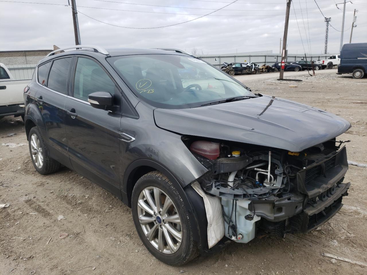 FORD ESCAPE TIT 2018 with VIN 1FMCU9J93JUB07892 - Photo from auction