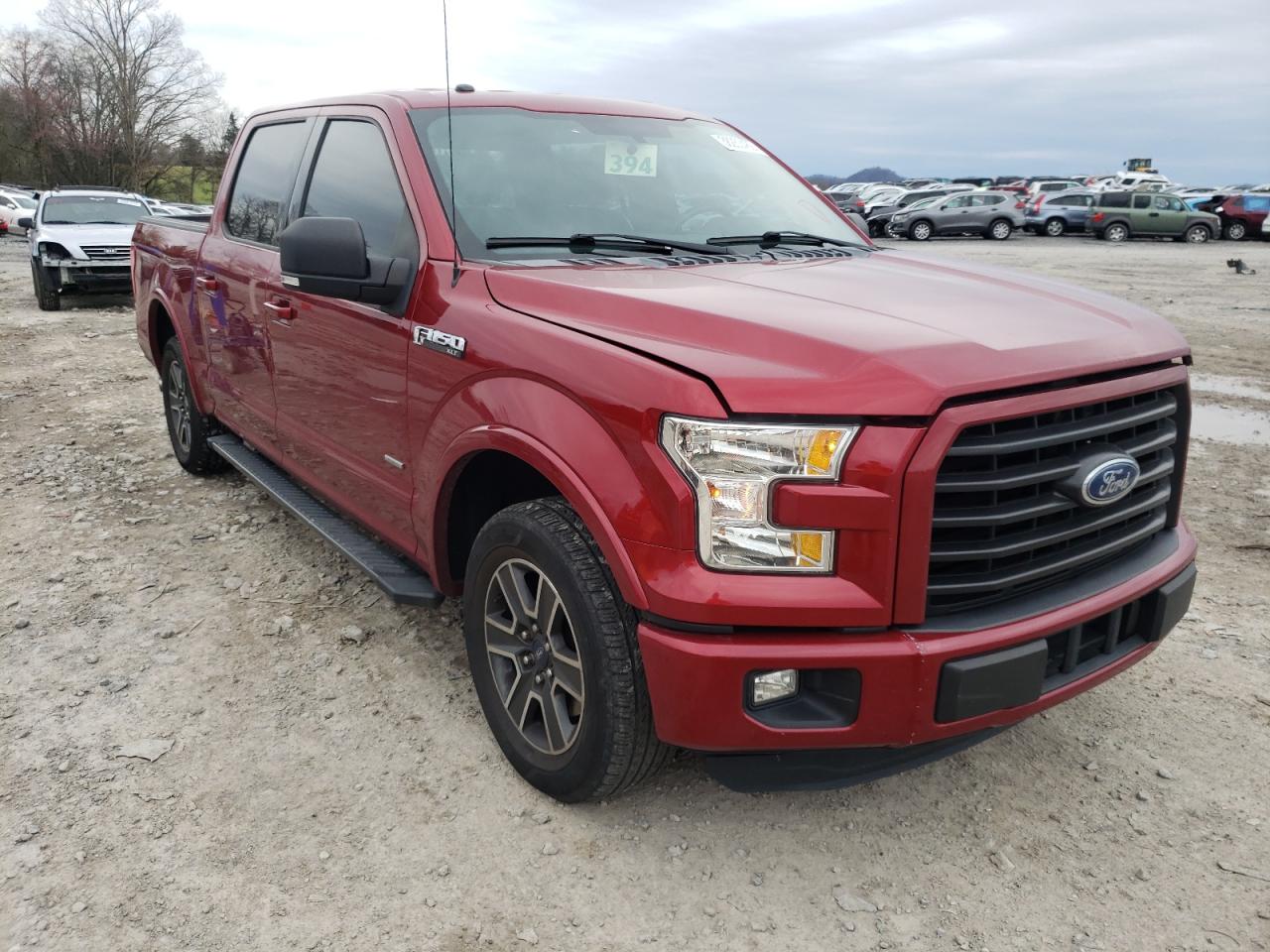 FORD F150 SUPER 2016 with VIN 1FTEW1CP9GFC36656 - Photo from auction