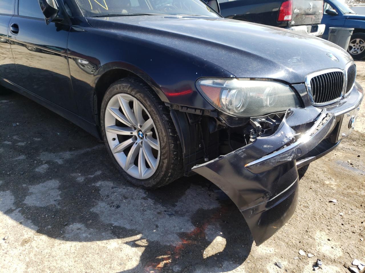 Photo 9 from auction – 2008 BMW 750 LI with VIN WBAHN83508DT78072