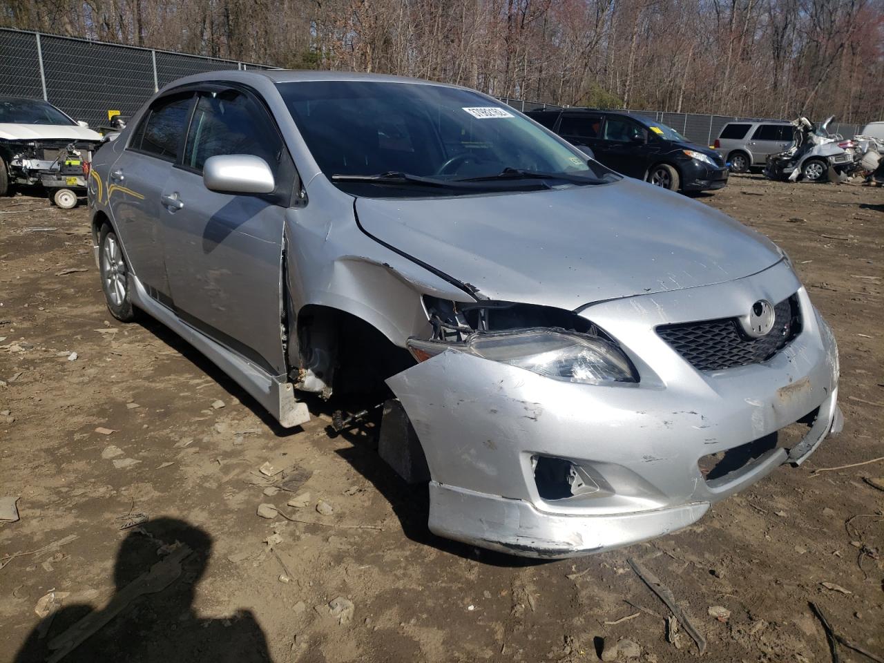 TOYOTA COROLLA BA 2010 with VIN 2T1BU4EE4AC486750 - Photo from auction