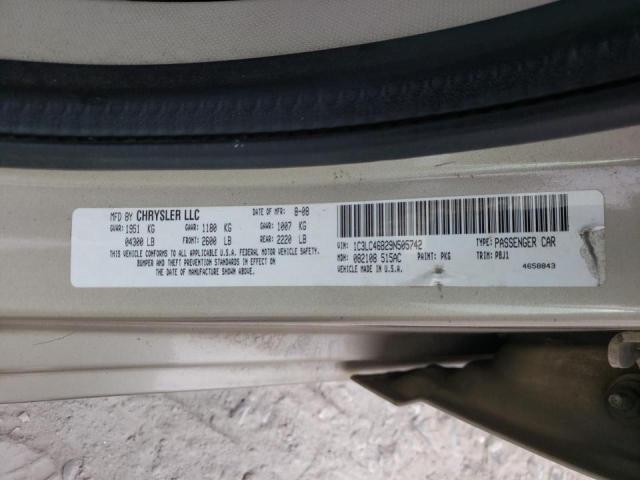 Photo 10 from auction – 2009 CHRYSLER SEBRING LX with VIN 1C3LC46B29N505742