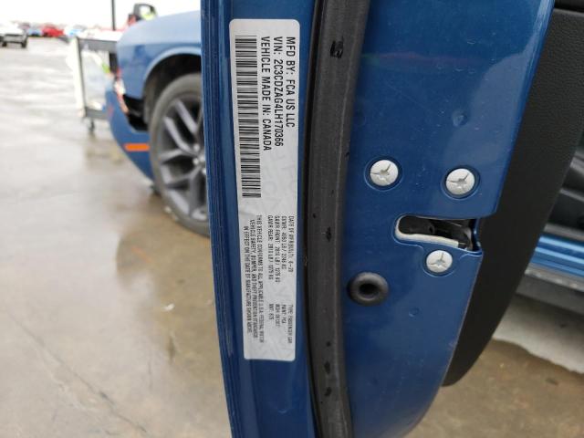 Photo 10 from auction – 2020 DODGE CHALLENGER with VIN 2C3CDZAG4LH170366