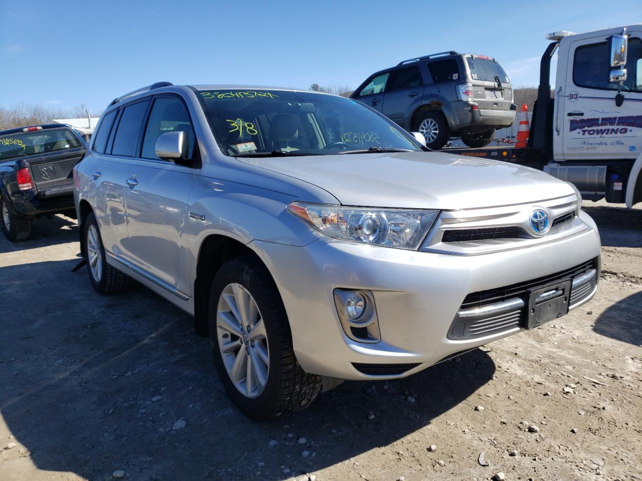 TOYOTA HIGHLANDER 2012 with VIN JTEDC3EH7C2006178 - Photo from auction
