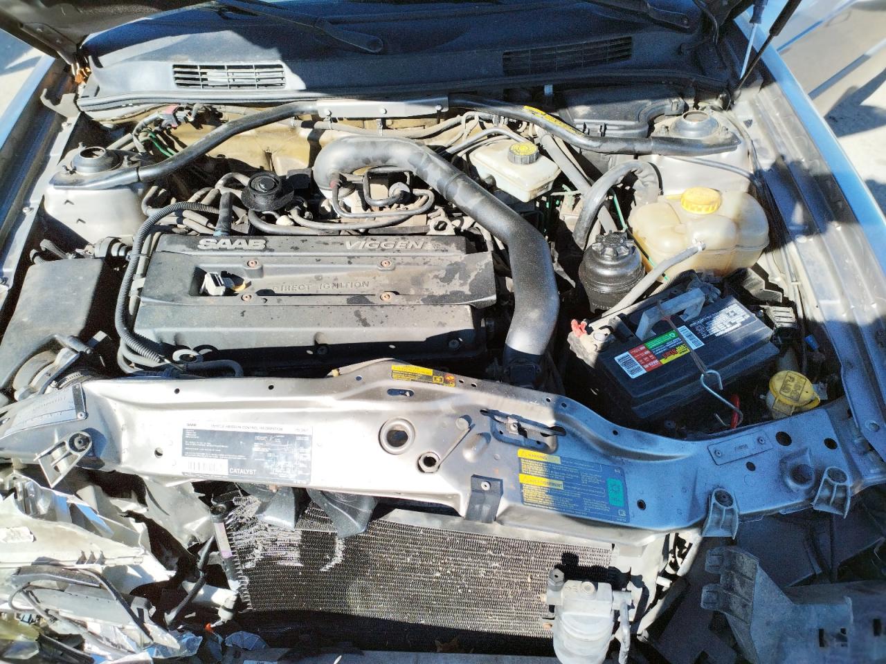 Photo 7 from auction – 2001 SAAB 9-3 VIGGEN with VIN YS3DP35G517019357