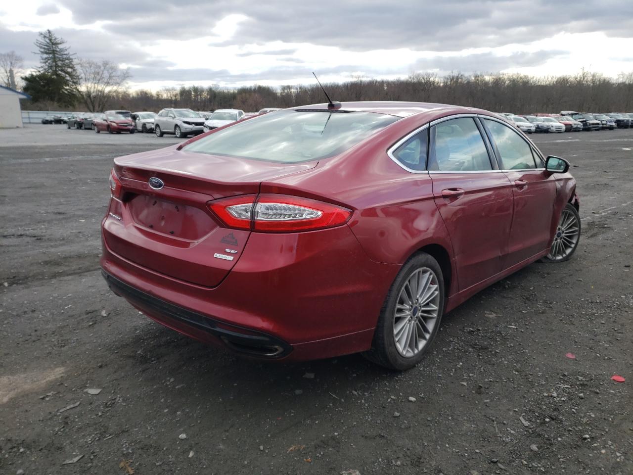 Photo 4 from auction – 2014 FORD FUSION SE with VIN 3FA6P0H95ER344994