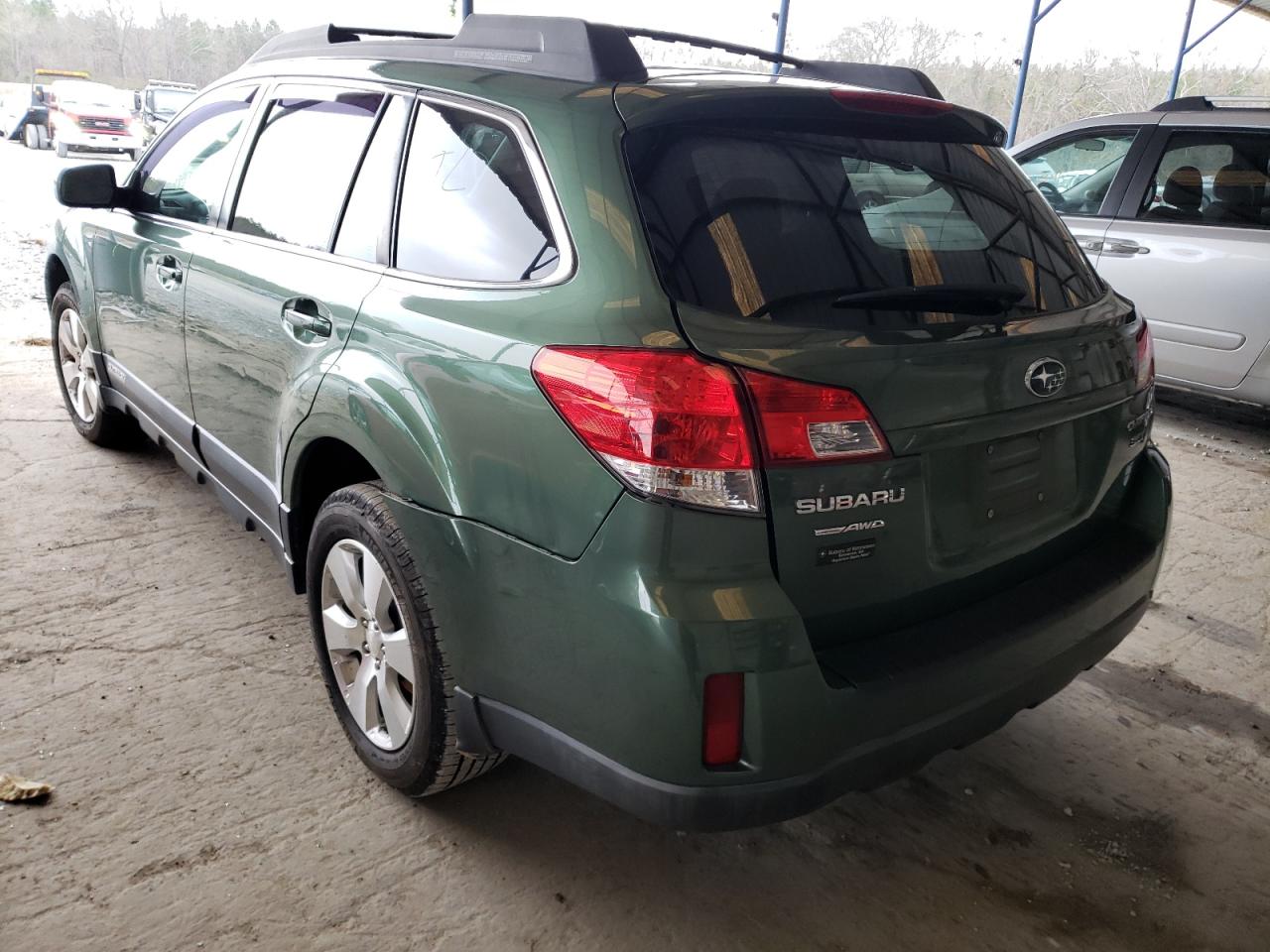 Photo 3 from auction – 2010 SUBARU OUTBACK 3. with VIN 4S4BREAC6A2353588
