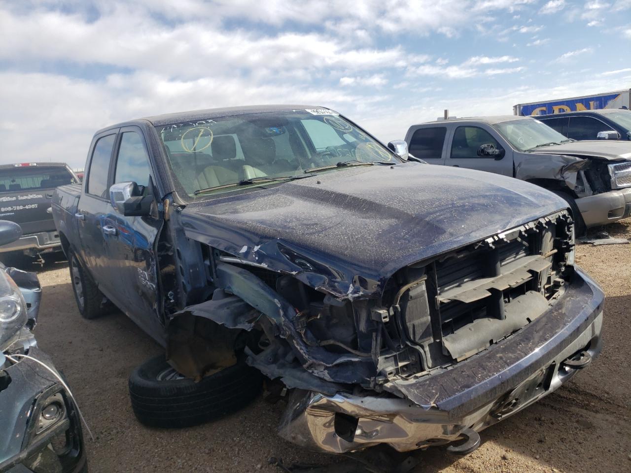 RAM 1500 LARAM 2017 with VIN 1C6RR7NT2HS816479 - Photo from auction