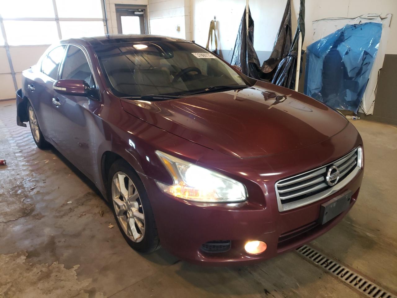 NISSAN MAXIMA S 2013 with VIN 1N4AA5AP8DC827894 - Photo from auction