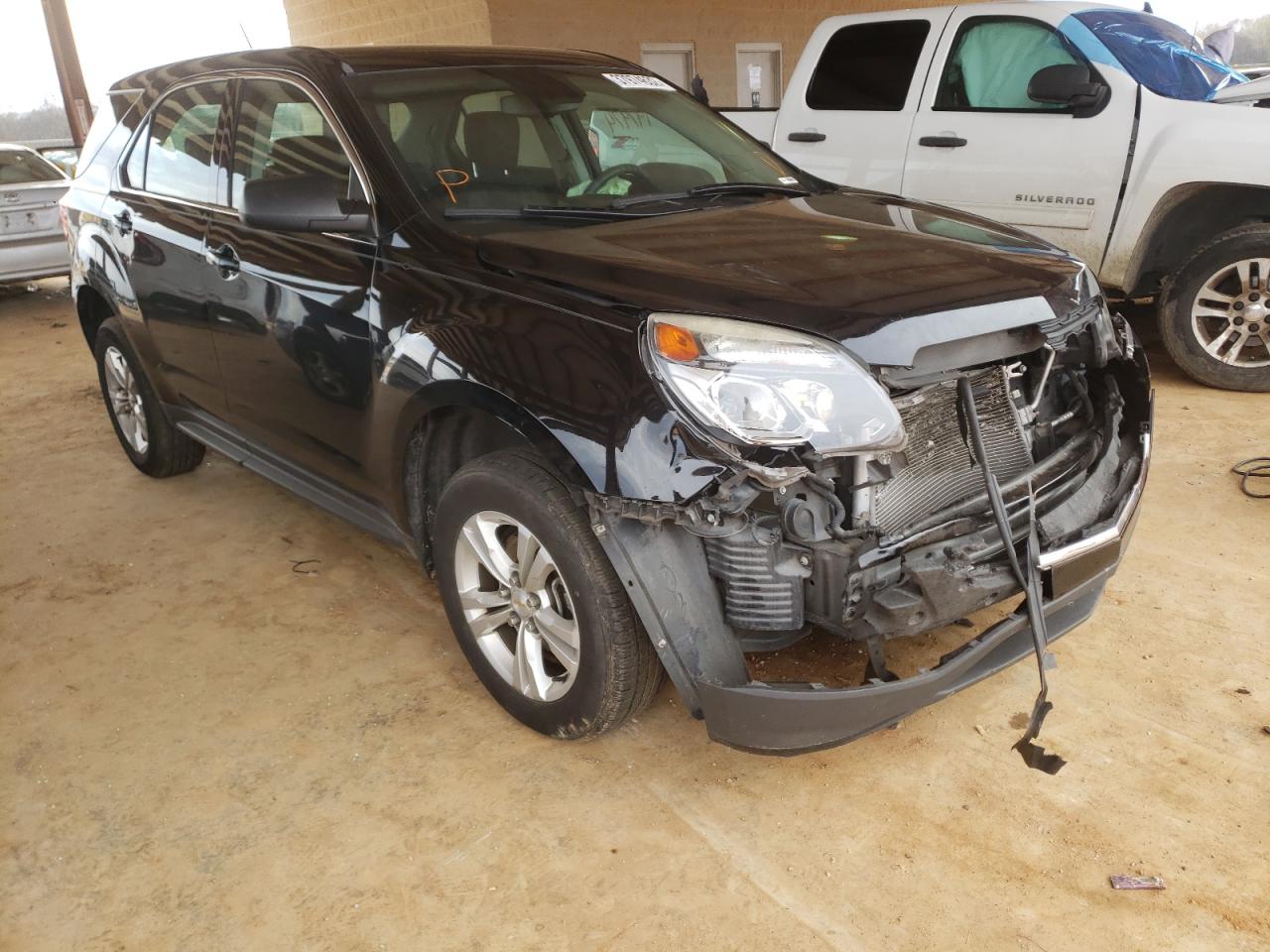 CHEVROLET EQUINOX LS 2017 with VIN 2GNALBEK6H1503489 - Photo from auction