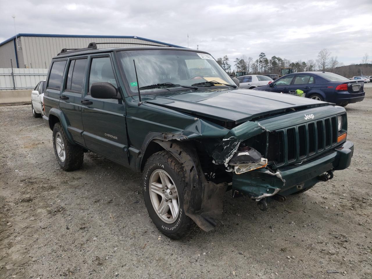 JEEP CHEROKEE C 2001 with VIN 1J4FF58S41L550680 - Photo from auction