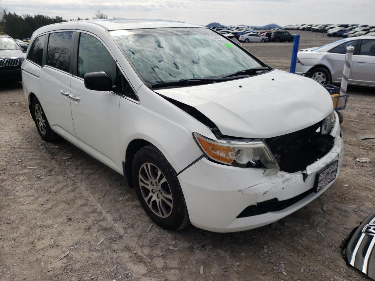 HONDA ODYSSEY EX 2011 with VIN 5FNRL5H65BB026568 - Photo from auction