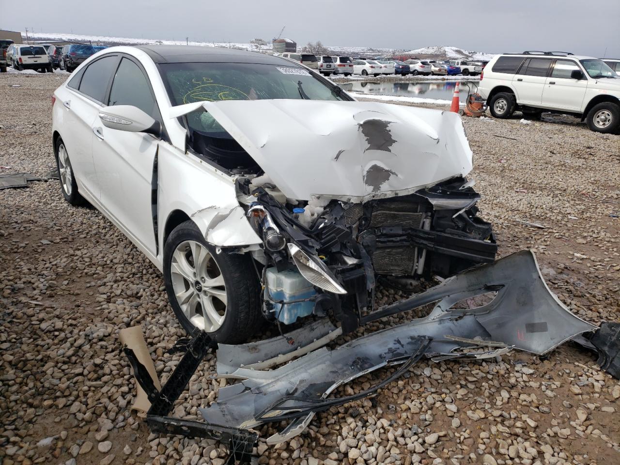 HYUNDAI SONATA SE 2012 with VIN 5NPEC4AC3CH374770 - Photo from auction