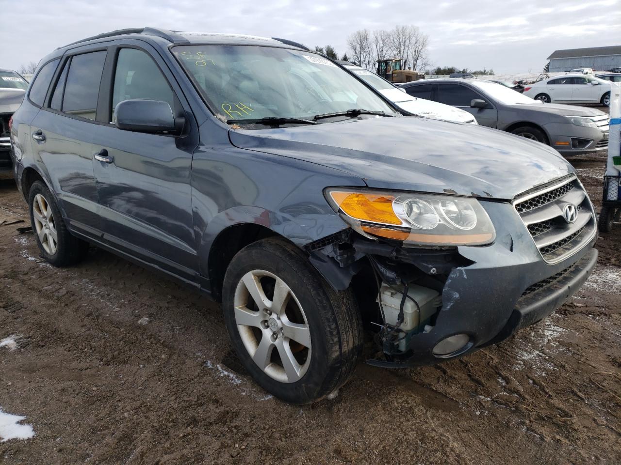HYUNDAI SANTA FE S 2007 with VIN 5NMSH73E57H078592 - Photo from auction