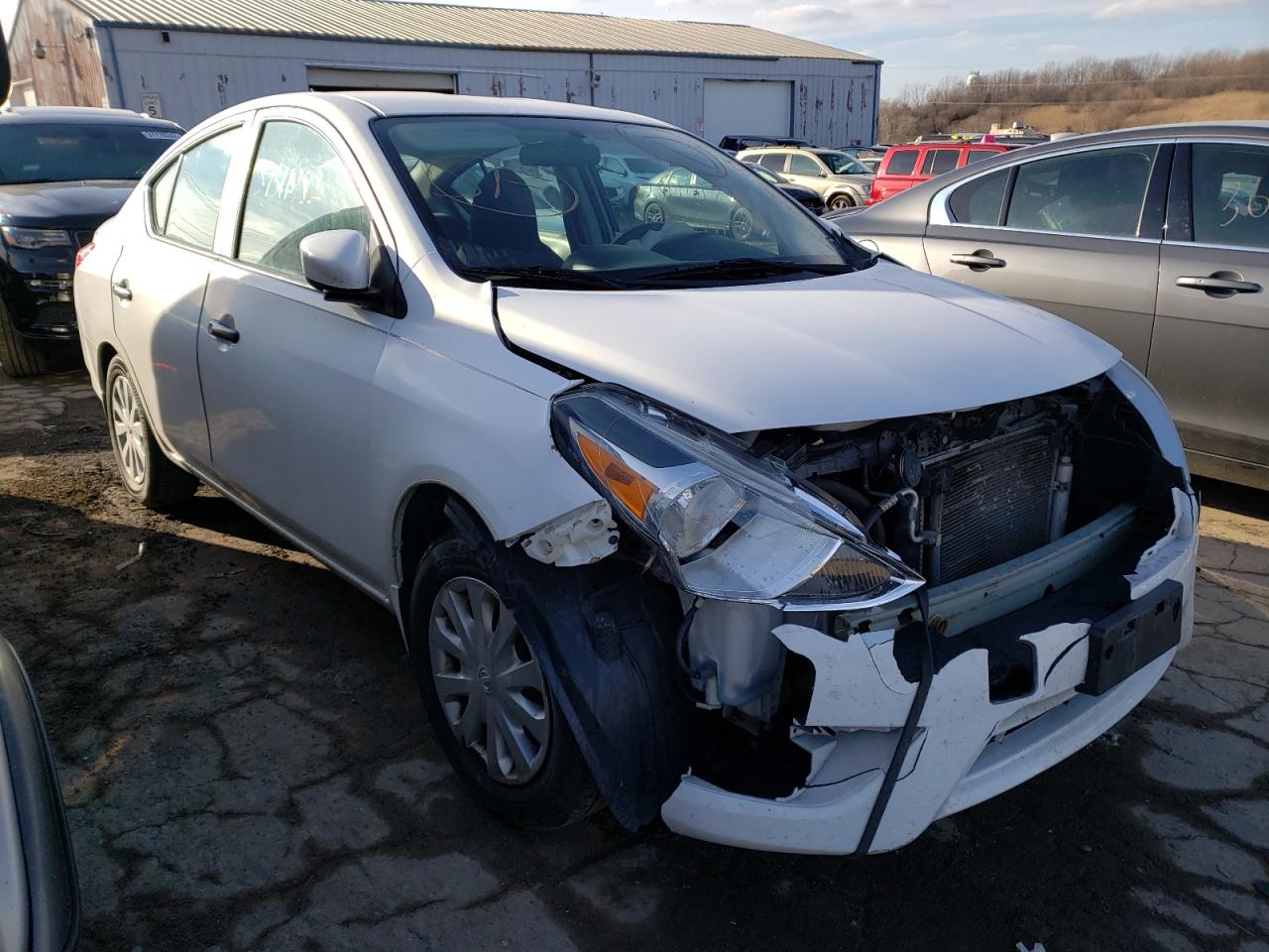 NISSAN VERSA S 2016 with VIN 3N1CN7AP1GL832210 - Photo from auction