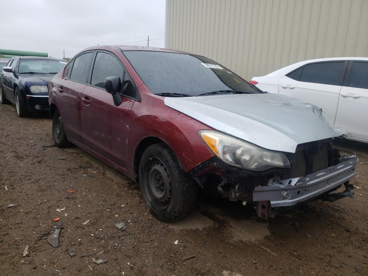 SUBARU IMPREZA 2013 مع رقم تعريف المركبة JF1GJAA68DH002855 - صورة من المزاد