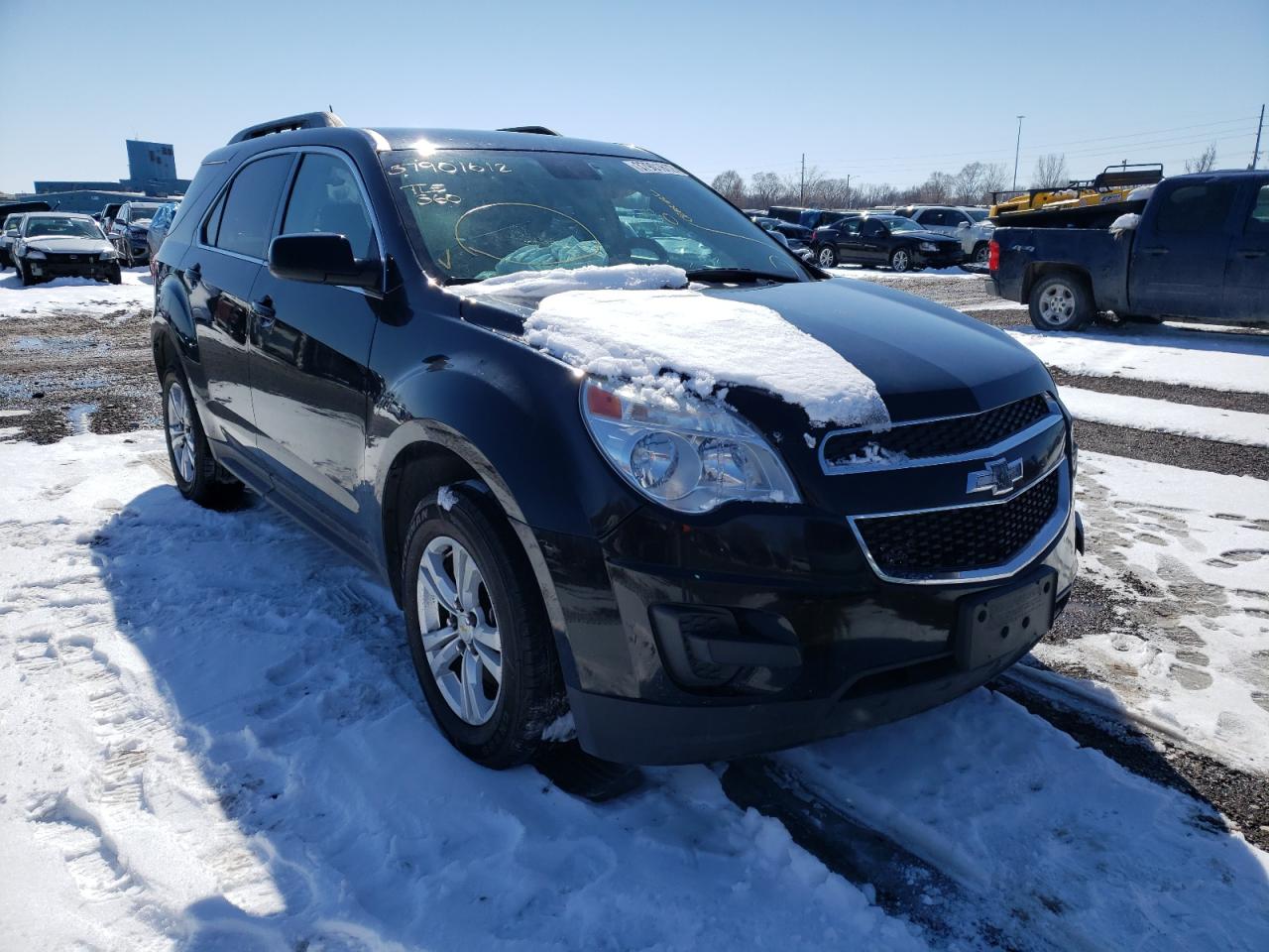 CHEVROLET EQUINOX LT 2013 with VIN 2GNFLEEK4D6231562 - Photo from auction