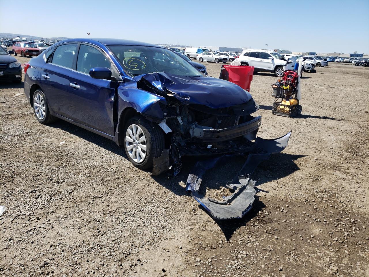 Photo 9 from auction – 2016 NISSAN SENTRA S with VIN 3N1AB7AP9GY270933