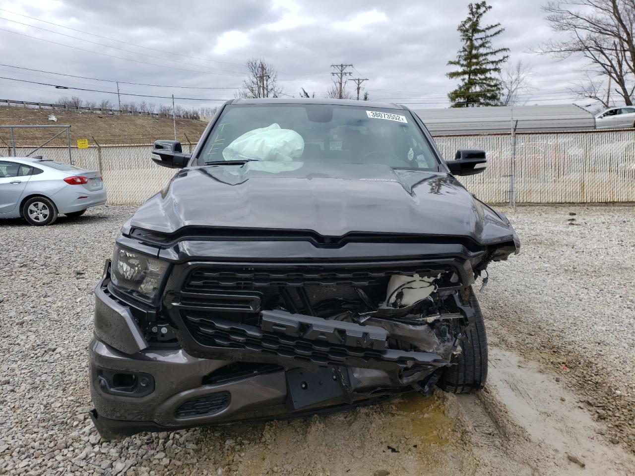 Photo 9 from auction – 2022 RAM 1500 BIG H with VIN 1C6SRFFT0NN128680