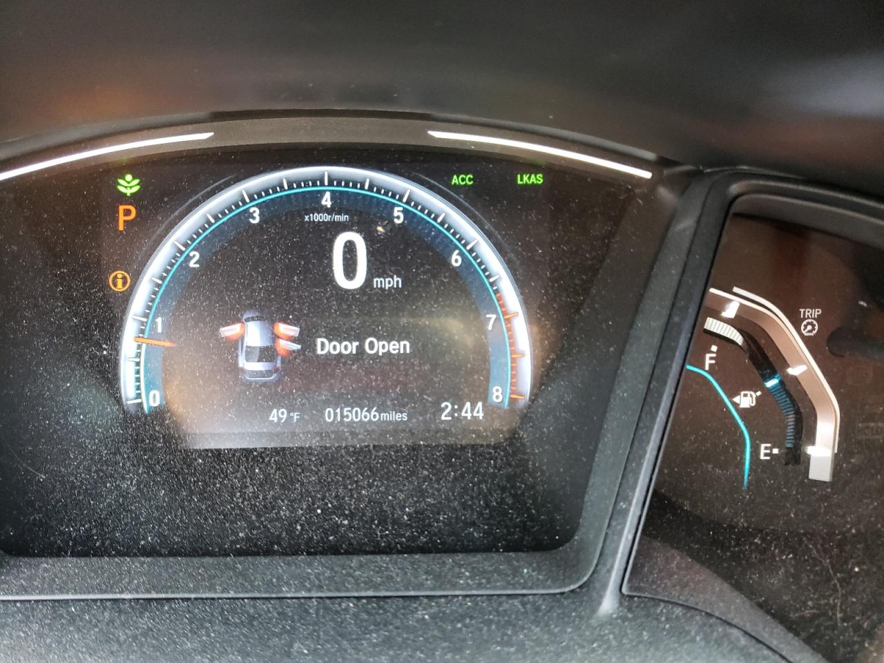 Photo 8 from auction – 2019 HONDA CIVIC LX with VIN 2HGFC2F67KH566116