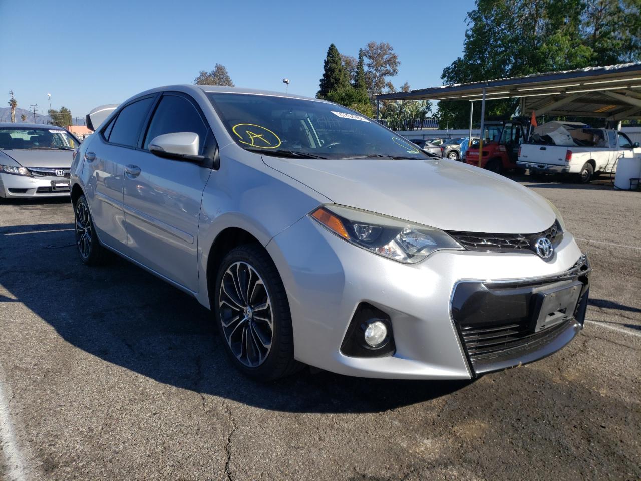 TOYOTA COROLLA L 2016 with VIN 5YFBURHE7GP425524 - Photo from auction