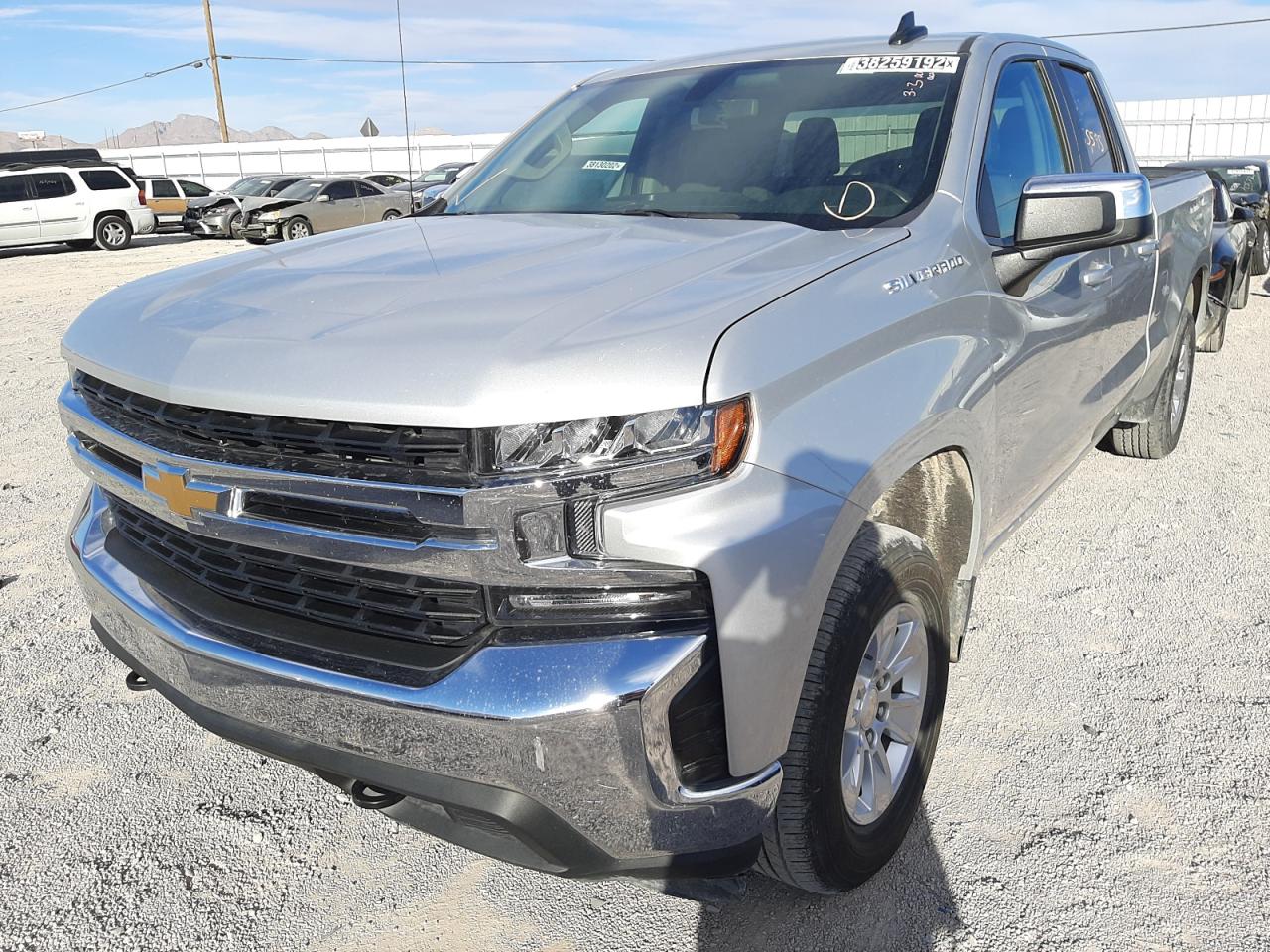 Photo 2 from auction – 2020 CHEVROLET SILVERADO with VIN 1GCRYDED0LZ200203