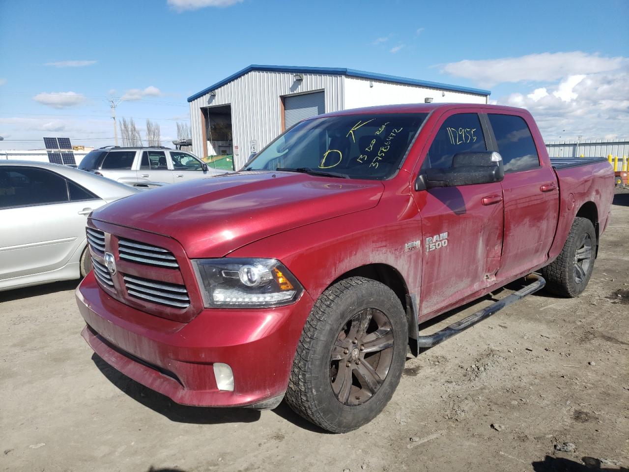 Photo 2 from auction – 2013 RAM 1500 SPORT with VIN 1C6RR7MTXDS516474