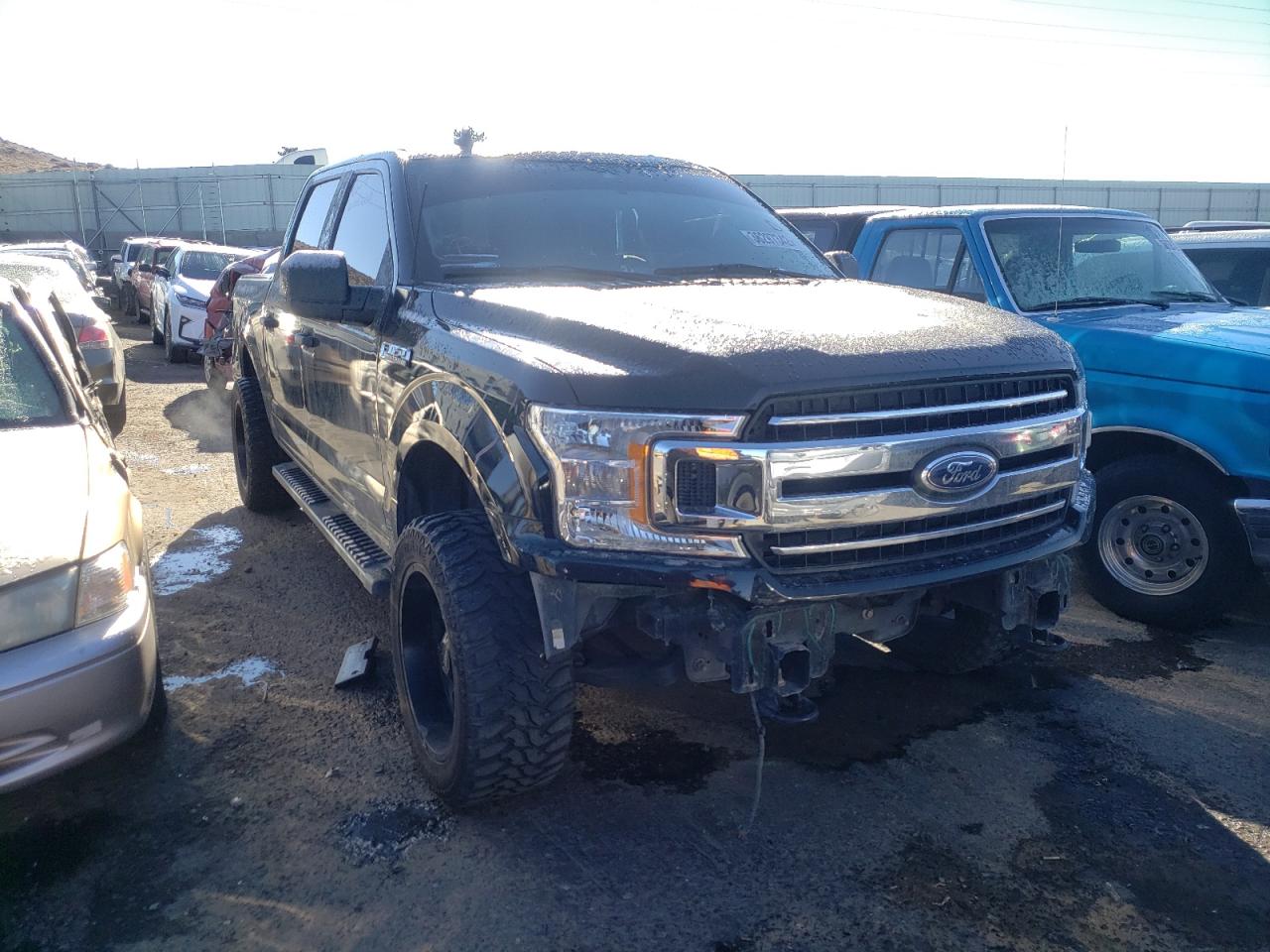 FORD F150 SUPER 2019 with VIN 1FTEW1E54KKE49445 - Photo from auction