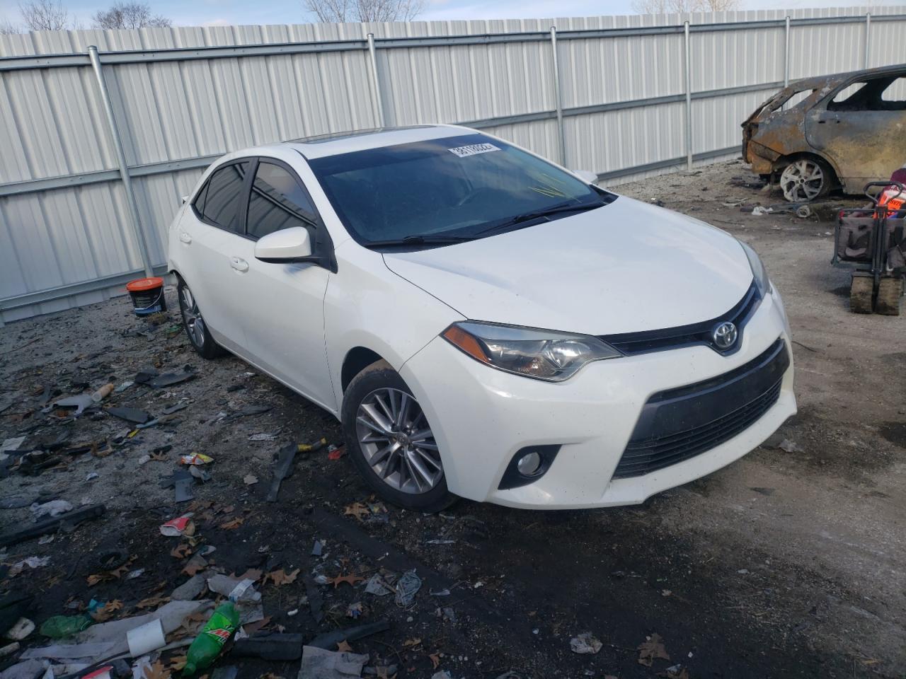 Photo 1 from auction – 2015 TOYOTA COROLLA L with VIN 5YFBURHE9FP229857