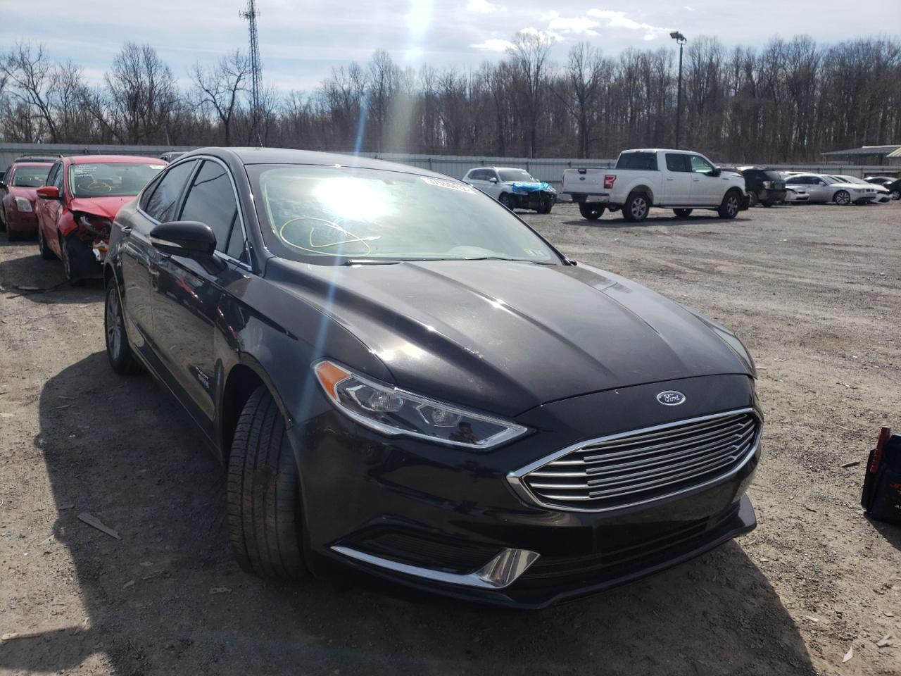 Photo 1 from auction – 2018 FORD FUSION SE with VIN 3FA6P0PU2JR195167